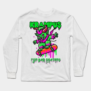Krampus is coming Long Sleeve T-Shirt